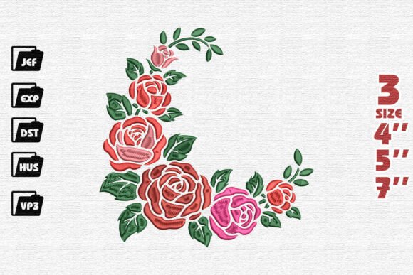 Romantic Rose Wreath